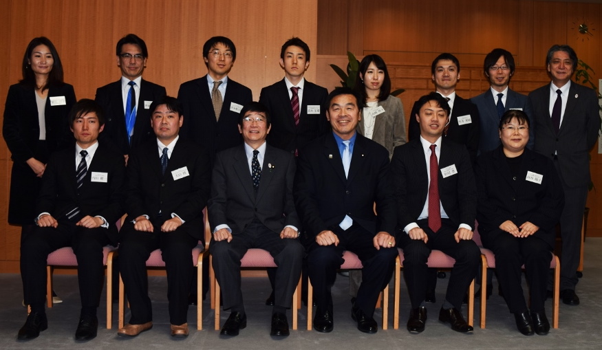 Selected 2015 Nice Step Researchers pay a courtesy call