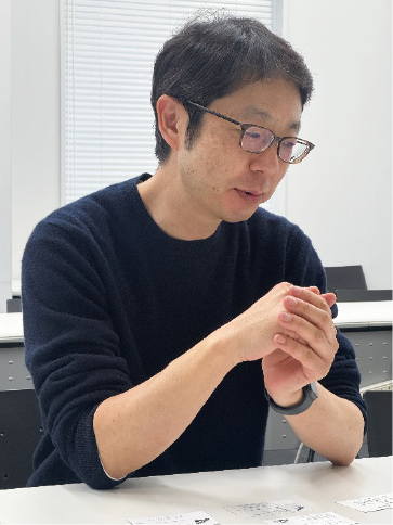 質問に答える清水氏(NISTEP撮影)