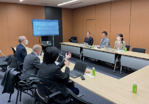 株式会社鹿児島銀行ヒアリング調査(NISTEP撮影)