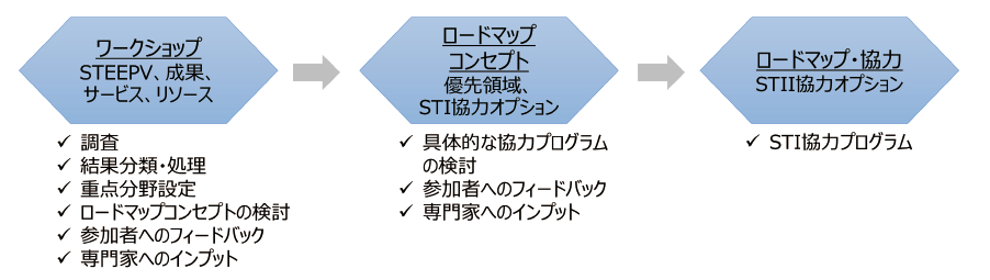 図表4 APEC-CTFにおけるCEフォーサイトの検討プロセス