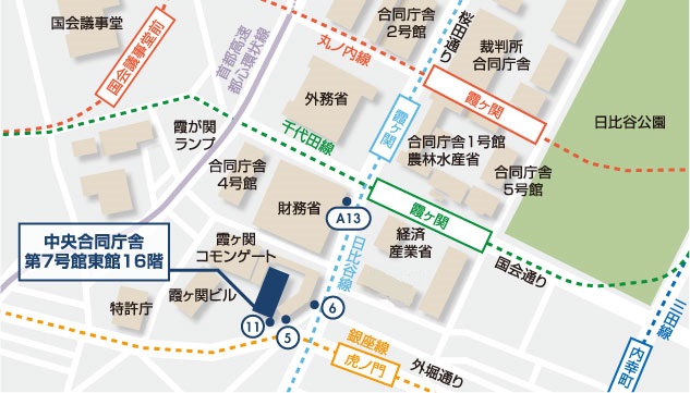 地図 アクセス 科学技術 学術政策研究所 Nistep